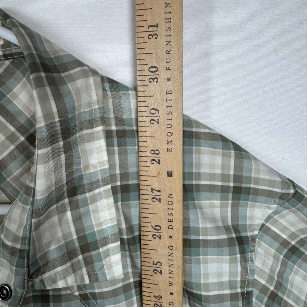Patagonia Mens Plaid Island Hopper Vented Fishing Short Sleeve Shirt 54025 Large - Picture 4 of 10